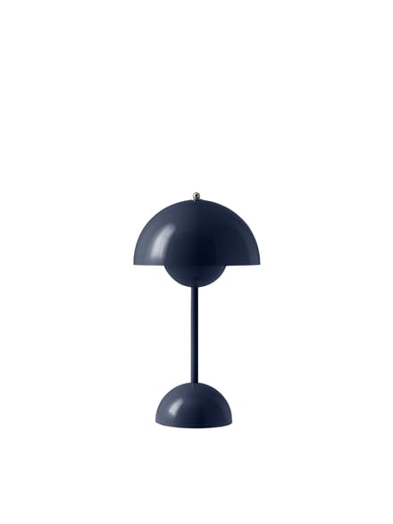 &Tradition Oplaadbare tafellamp Flowerpot VP9 - &traditionSteelBlue