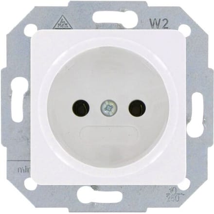 Kopp Wandcontactdoos inbouw Cadiz Glanzend wit