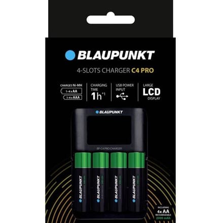 Blaupunkt Batterijlader NiMH AA (penlite)