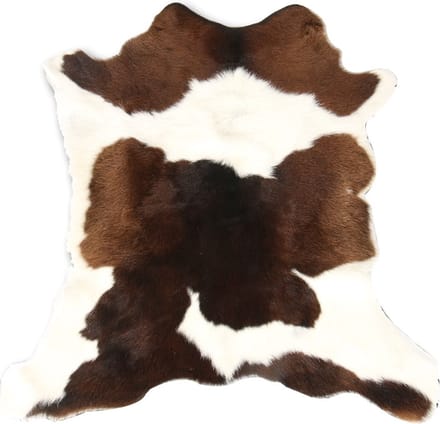 Vloerkleed - Tapijt - Plaid Kalf Leder / Bont 100x85x0,2cm |