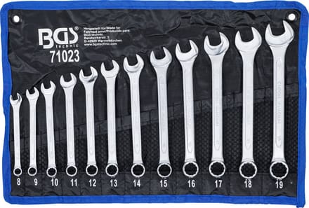 BGS Steekringsleutelset - 8 - 19 mm - 12 delig