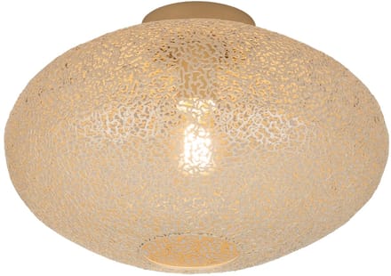 Lumidora Plafondlamp 75698 - Plafonniere - HUDSON - E27 - Beige - Metaal - ⌀ 40 cm
