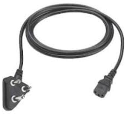 Zebra power cord, C13, IN