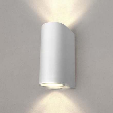 Moderne Buiten Wandlamp IP54 Wit Vierkante Spots Up Down Verlichting