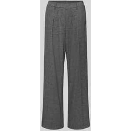 Broek met wijde pijpen en elastische band