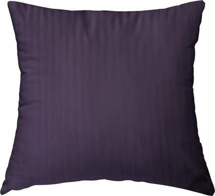 HNL Refined Uni Stripe Kussensloop - 80x80 cm - Vintage Purple