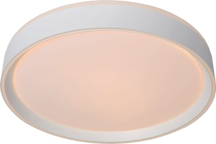 Lucide NURIA - Plafonnière (Plafondlamp) - Ø 30 cm - LED 3 StepDim - 1x18W 2700K - Wit