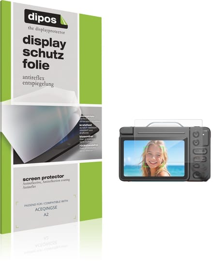 dipos – 4x Matte Beschermfolie geschikt voor ACEQINGSE A2 | Krasbestendige & antireflecterende Screenprotector Ultra-Thin