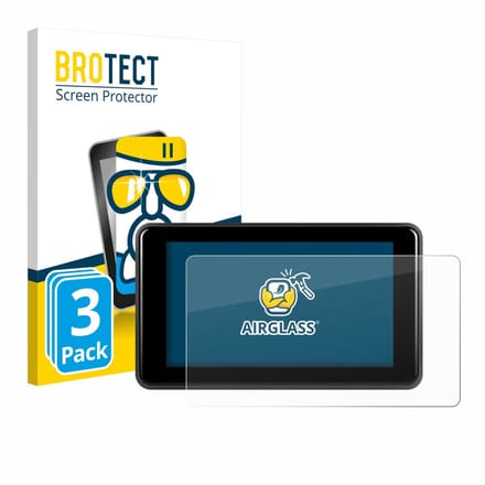Screenprotector 3 Stuks voor Vechtel Motorrad Carplay 5" Beschermglas transparant