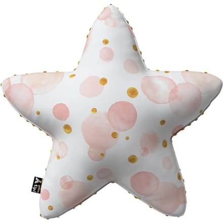 Kussen met minky Yellow Tipi Lucky Star Magic Collection