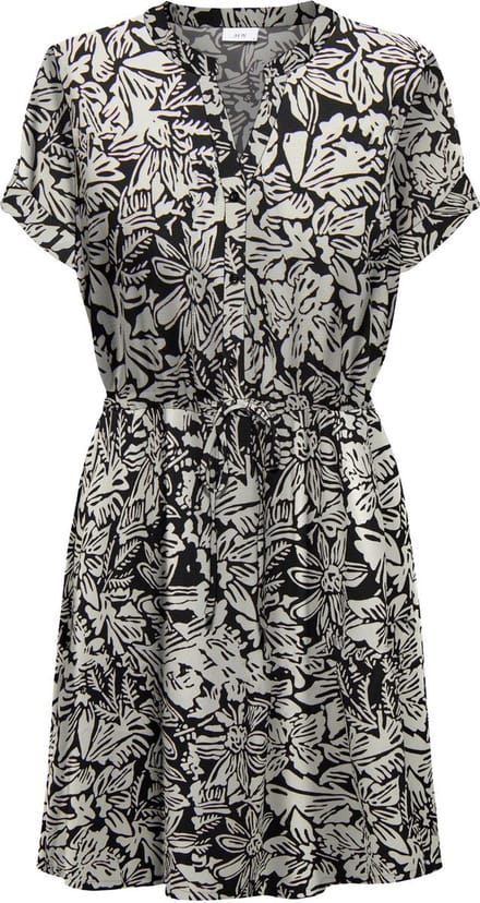 JDY JDYPIPER S/S SHORT STRING DRESS WVN DIA Dames Jurk - Maat XS