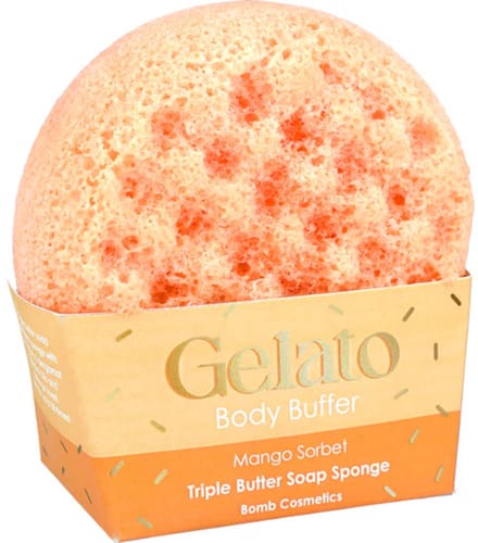 Mango Sorbet Gelato Body Buffer Douche spons