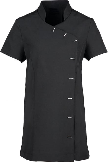 Schort/Tuniek/Werkblouse Dames L (14 UK) Premier Black 100% Polyester
