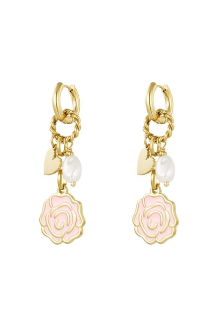 Oorbellen forever rose