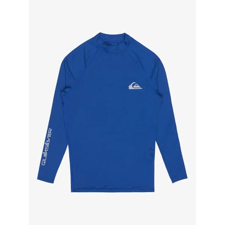 Quiksilver Upf 50 Uv-werende Langarm T-shirt Blauw M Man