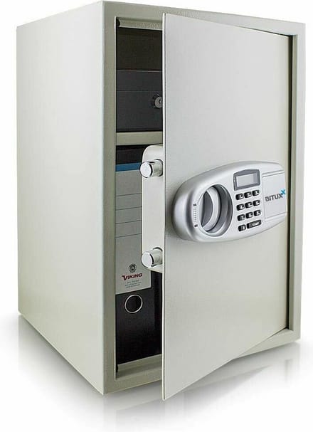 Elektronische kluis / archiefkluis - Lichtgrijs - Incl. digitaal scherm