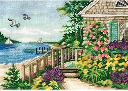 Borduurpakket bayside cottage van dimensions 70-65145