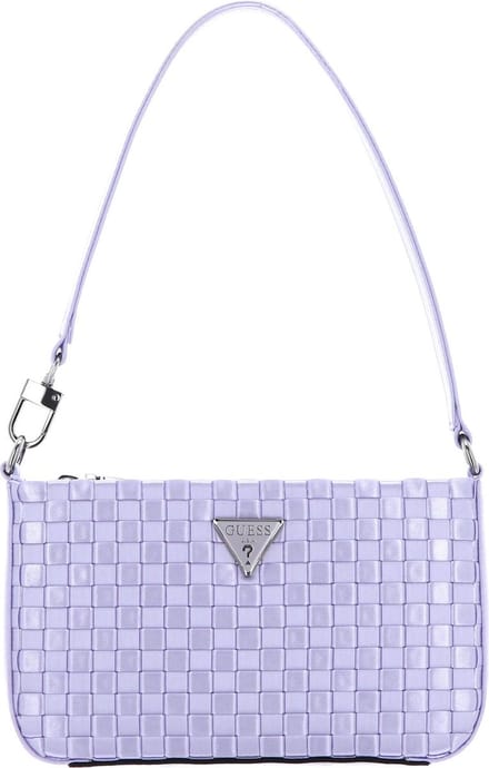 GUESS Schoudertas Twiller Mini Top Zip Shoulder Bag Lavender Paars