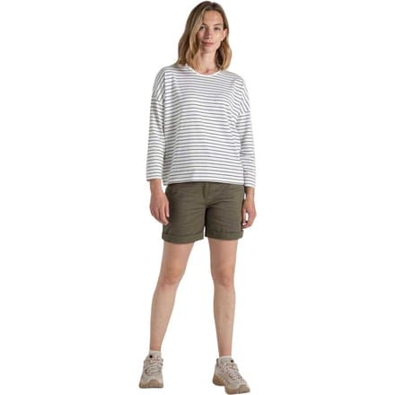 Craghoppers Dames/Dames Kielder Drop Shoulder T-shirt (Marineblauw)