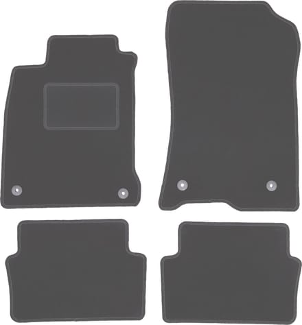 Grafiet automatten voor: Renault Laguna III liftback, stationwagen (2007-2015)