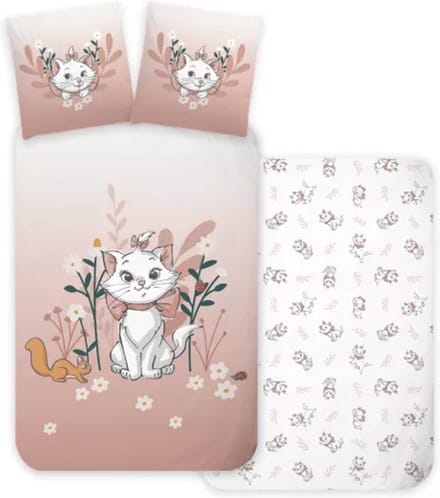 Disney Aris to Cats dekbedovertrek 140 x 200 cm Katoen