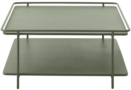 Nordic Home - Millie salontafel 75x75 cm - olijfgroen