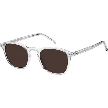 Tommy Hilfiger Heren Transparante Zonnebril (Kristal)