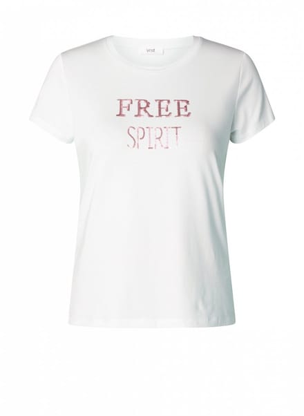 YEST CURVE Hadjer Essential - Off White/Pink - maat X-0(44)