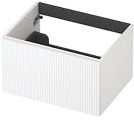INK - Onderkast 1L Gelakt Gefreesd Tbv Greep - 600x450x350 Mm - Mat Wit