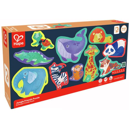 Jungle Vrienden Puzzel