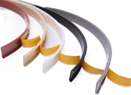 Randstrip U - Meubelrandafwerking Randlijst - Meubels Beschermen - Verdikt Elastisch Materiaal - 1 Meter - Wit