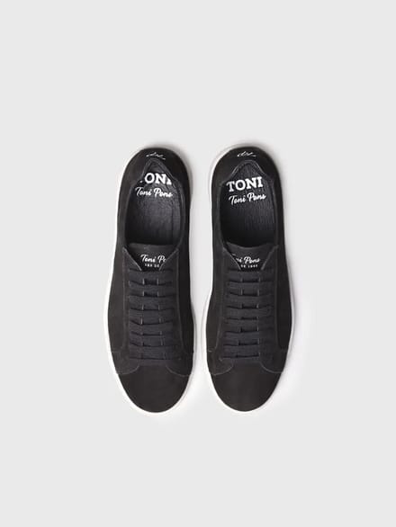Vetersneakers voor heren van nubuck leer | DALMAU