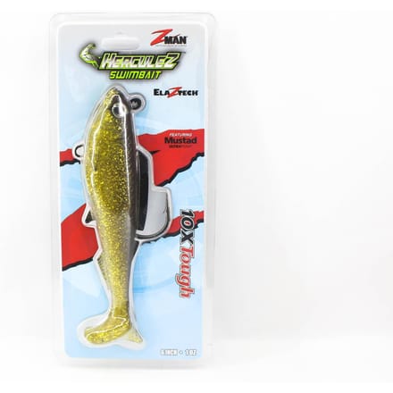 Zman Soft Lure Herculez Swimbait 6 Inch Gold Rush (5127)