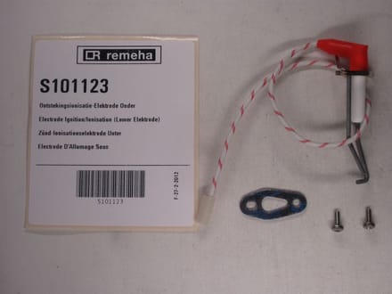 Remeha Ontsteking-ionisatie-elektrode onder, S101123