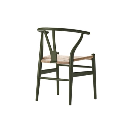Carl Hansen & Søn CH24 Y Wishbone stoel Soft Edition van Ilse Crawford - seaweed