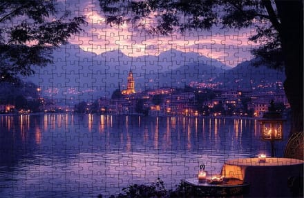 Houten Puzzel - Legpuzzel Volwassenen - Ontspanning Thuis - Grote Afmeting - 160x105 cm - Klein Dorp 2