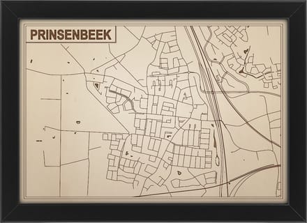 Decoratief Beeld - Houten Van Prinsenbeek - Hout - Bekroned - Bruin - 21 X 30 Cm