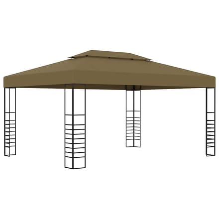 vidaXL - Prieel - 180 - g/m² - 3x4 - m - taupe