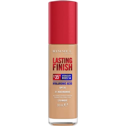 Rimmel Lasting Finish 35Hr Foundation 30 ml (Verschillende Tinten) - 170 Wheat
