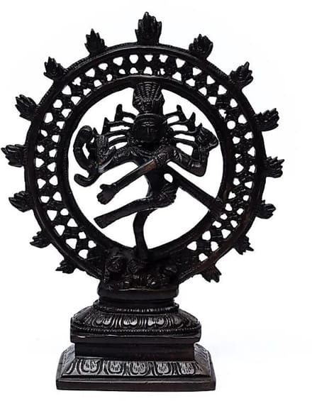 Shiva Nataraj messing 1 kleur - 20 cm - 1020 g - M