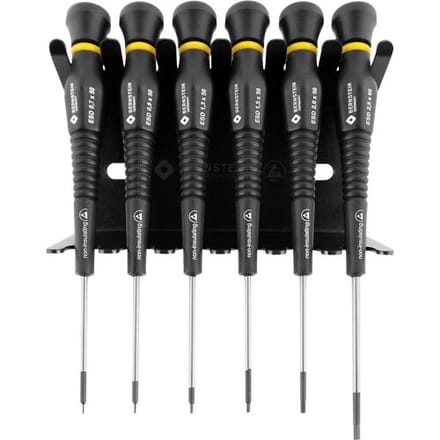 BERNSTEIN Tools for Electronics Bernstein Werkzeugfabrik Schroevendraaierset ESD 6-delig Inbus