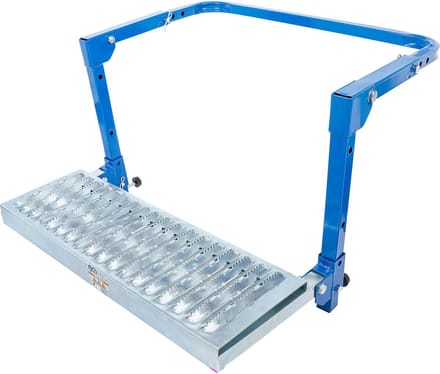 BGS Banden-opklapbare treeplank verstelbaar voor bestelwagens en 4x4 voertuigen - 71002
