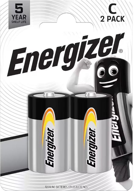 Energizer Everyday - Batterijen - C (LR14) - Alkaline - 2 stuks