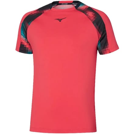 Mizuno Frontier Shadow T-shirt Met Korte Mouwen Rood XL Man