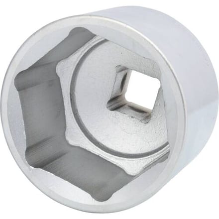KS TOOLS Classic - Zeshoekige Dopsleutel - Kort - 75mm - Staal