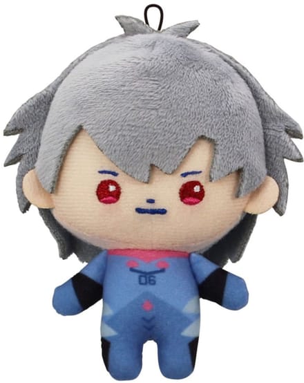 Neon Genesis Evangelion Eva Pocket Plush Figure Kaworu 10 cm