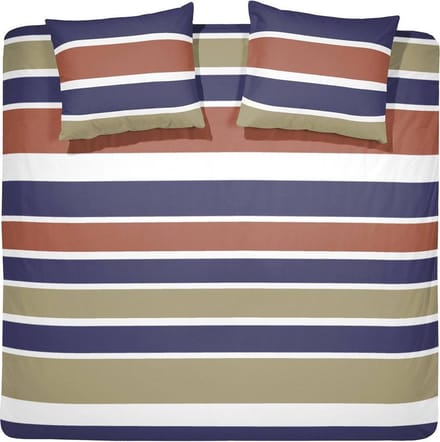 Cinderella Kalmar Dekbedovertrek - Flanel - Lits-jumeaux - 260x200/220 cm - Terra