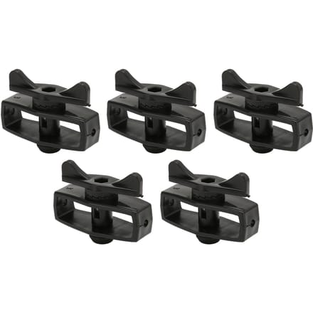 50 Stuks Elektrische Hek Draadspanner Draagbare Tuin Elektronisch Hek Legering Draadspanner Zwart zwart