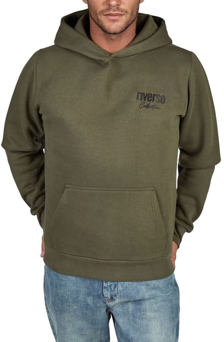 riverso Heren trui RIVScott regular fit Groen S Volwassenen Capuchon met trekkoord