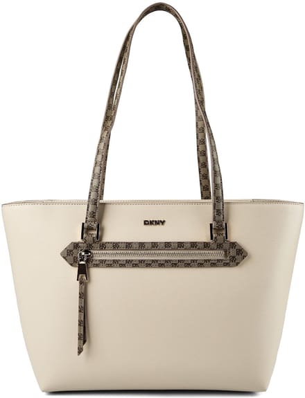 DKNY schoudertas Bryant Ave Tote Bag Taupe beige